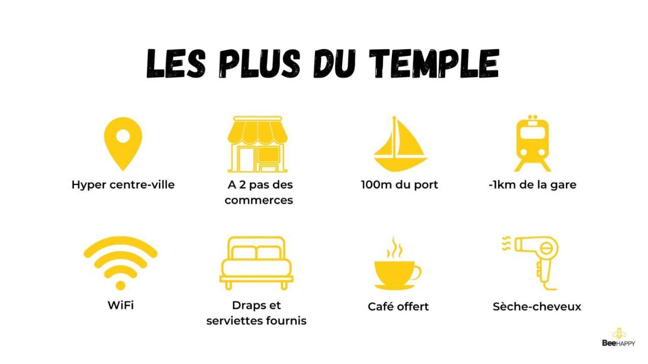 Le Temple De La Rochelle Apartman La Rochelle  Kültér fotó